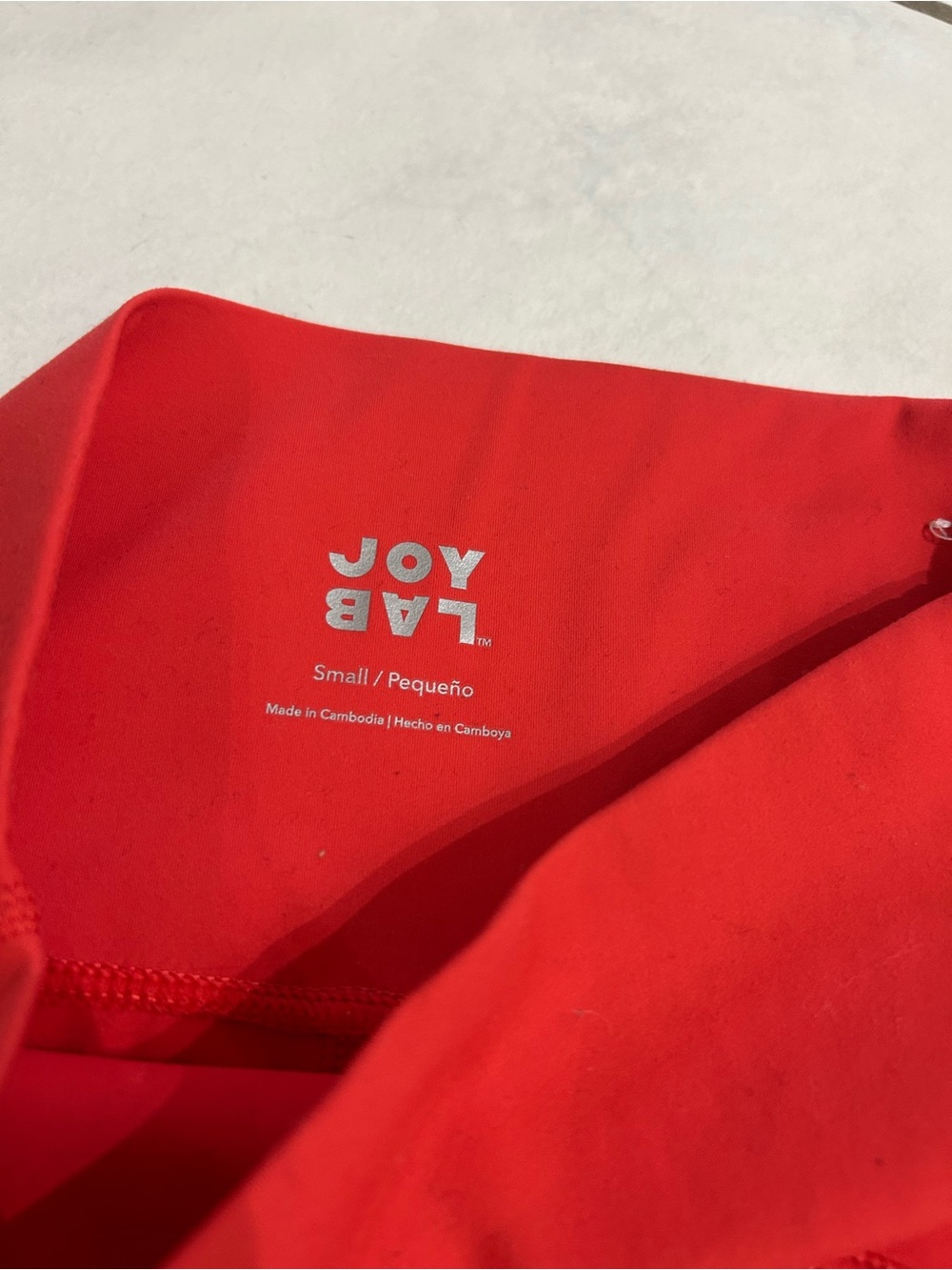 JoyLab Bright Orange/Red Flared High-Rise Leggings - Picture 7 of 10